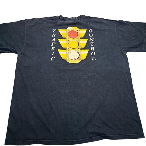 Vintage Warren Michigan Traffic Control Service T-Shirt Size X-Large 90's - Picture 1 of 7